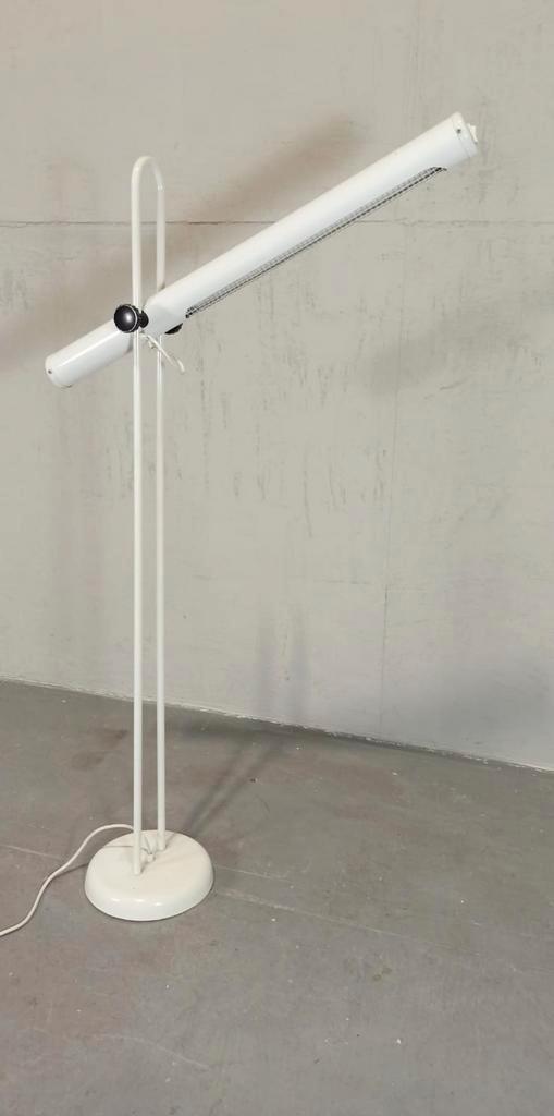 Vintage Postmodern Vloerlamp, Wit image 11