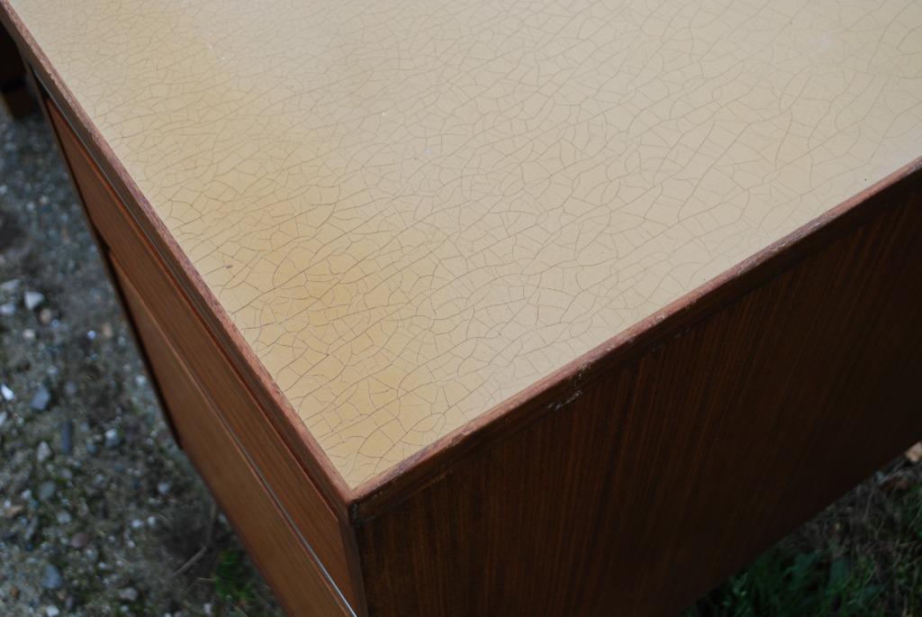 Vintage Houten Bureau Huizenga image 9
