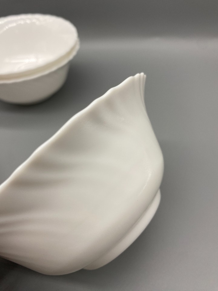 Set Arcopal Wit Swirl Compote Schaaltjes 4 Stuks image 5