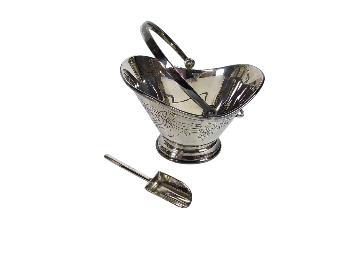 Suikerpot Met Schepje - Gegraveerd - Zilver - Gesigneerd - 3e Kwart 20e Eeuw image 6