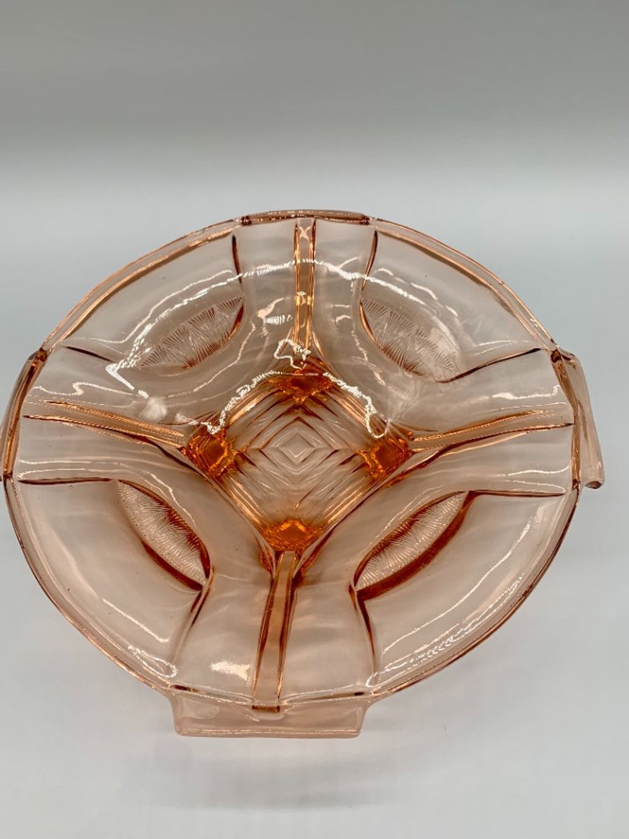Art Deco Rosaline Persglas Fruitschaal Walther & Sohne Sigrid image 5