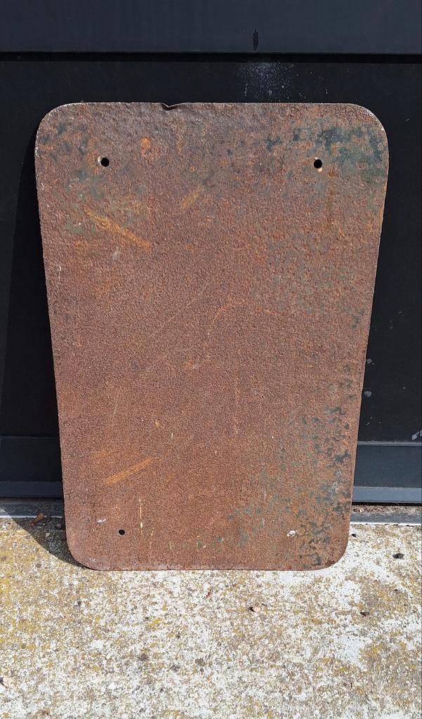 Oud Emaille Bord, School / Ecole, Stoere Decoratie😎 image 3