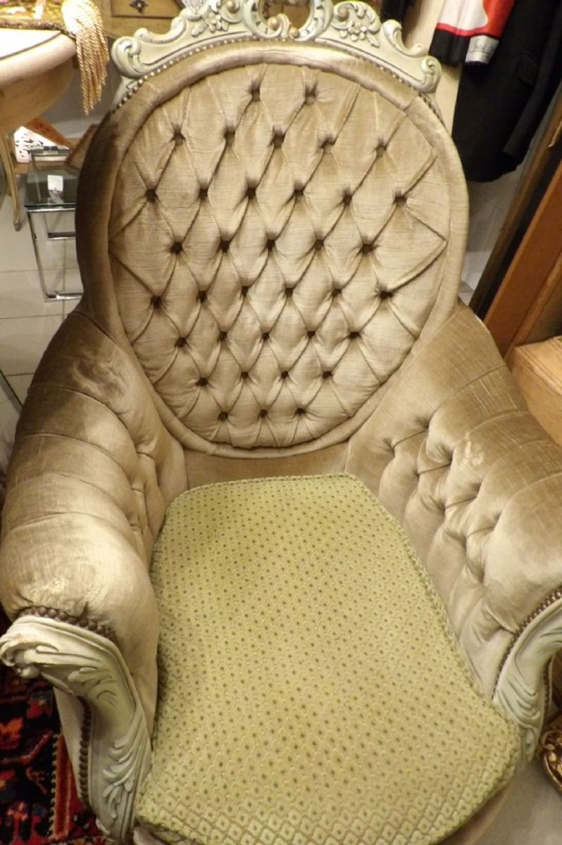 Paar Barok Fauteuils image 11