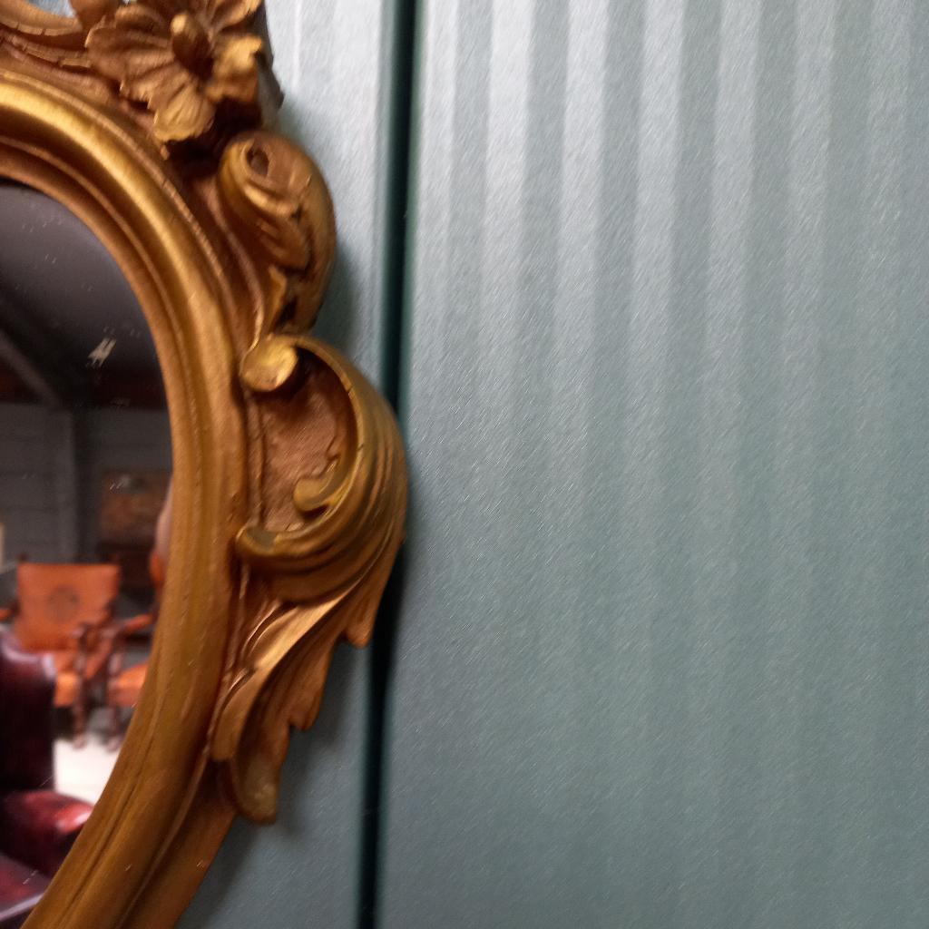 Grote Antieke Kuifspiegel image 5