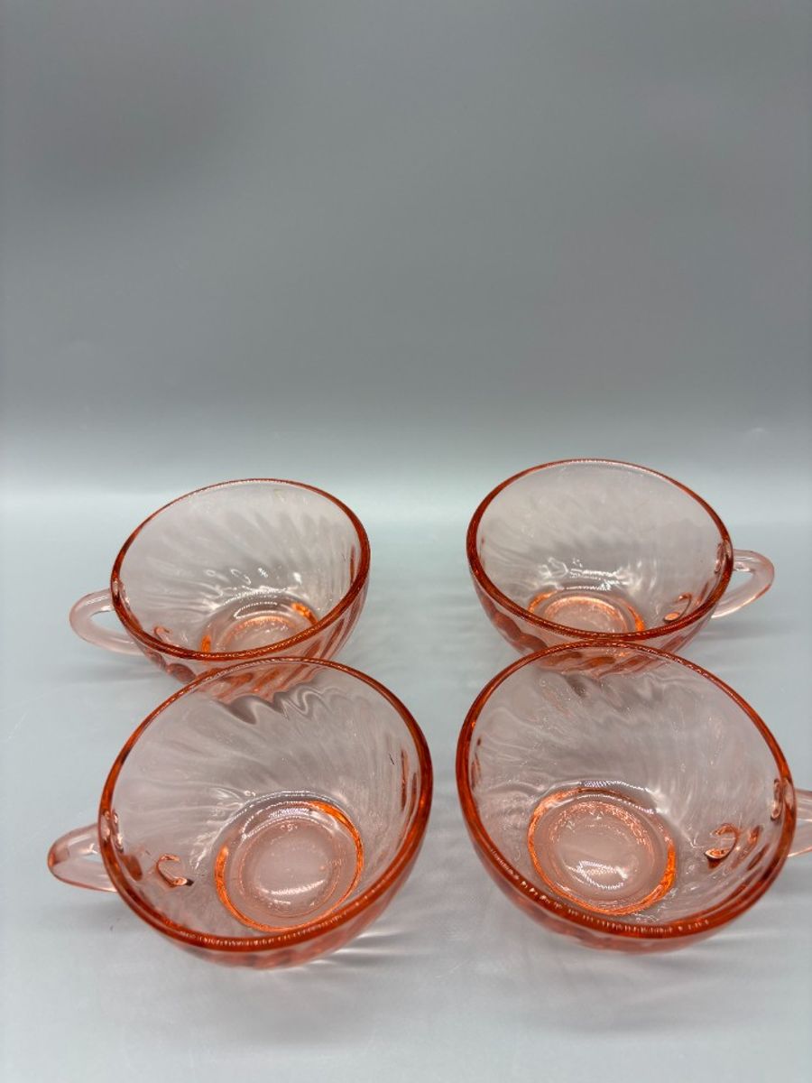 Set Arcoroc Rosaline Kopjes Swirl 4 Stuks image 4