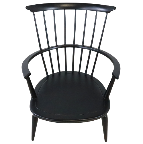 Vintage Stoel Spijlenstoel Fauteuil image 9