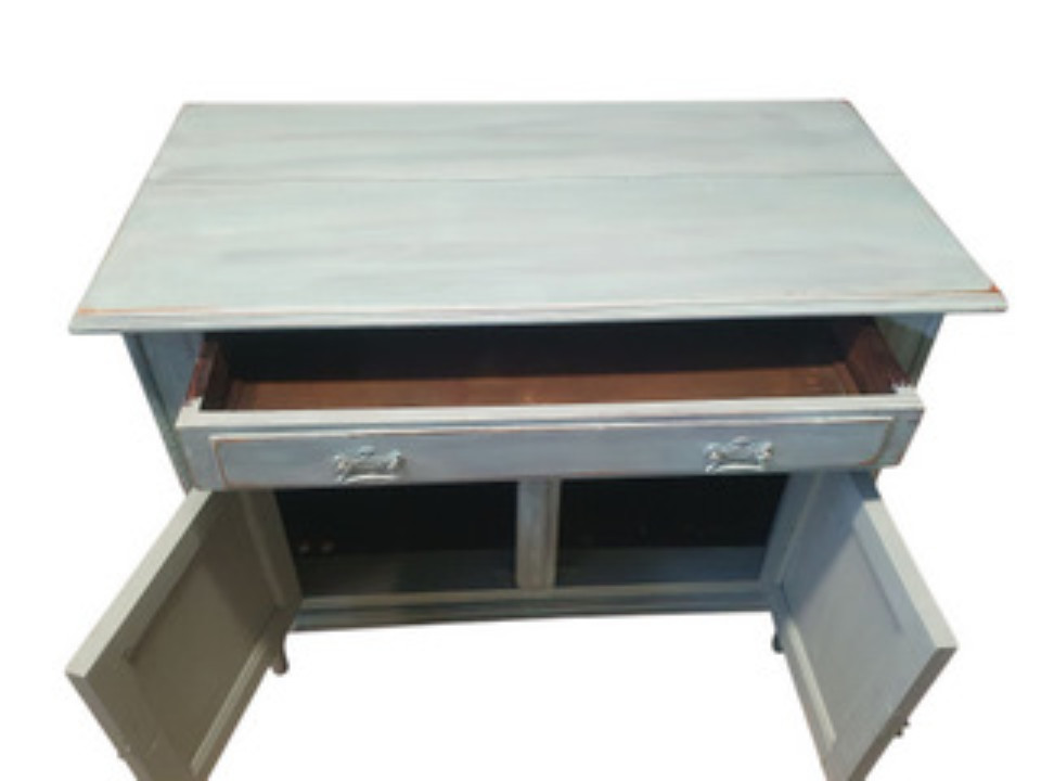 Vintage Brocante Kastje Dressoir Commode Tv Kastje Kast image 5