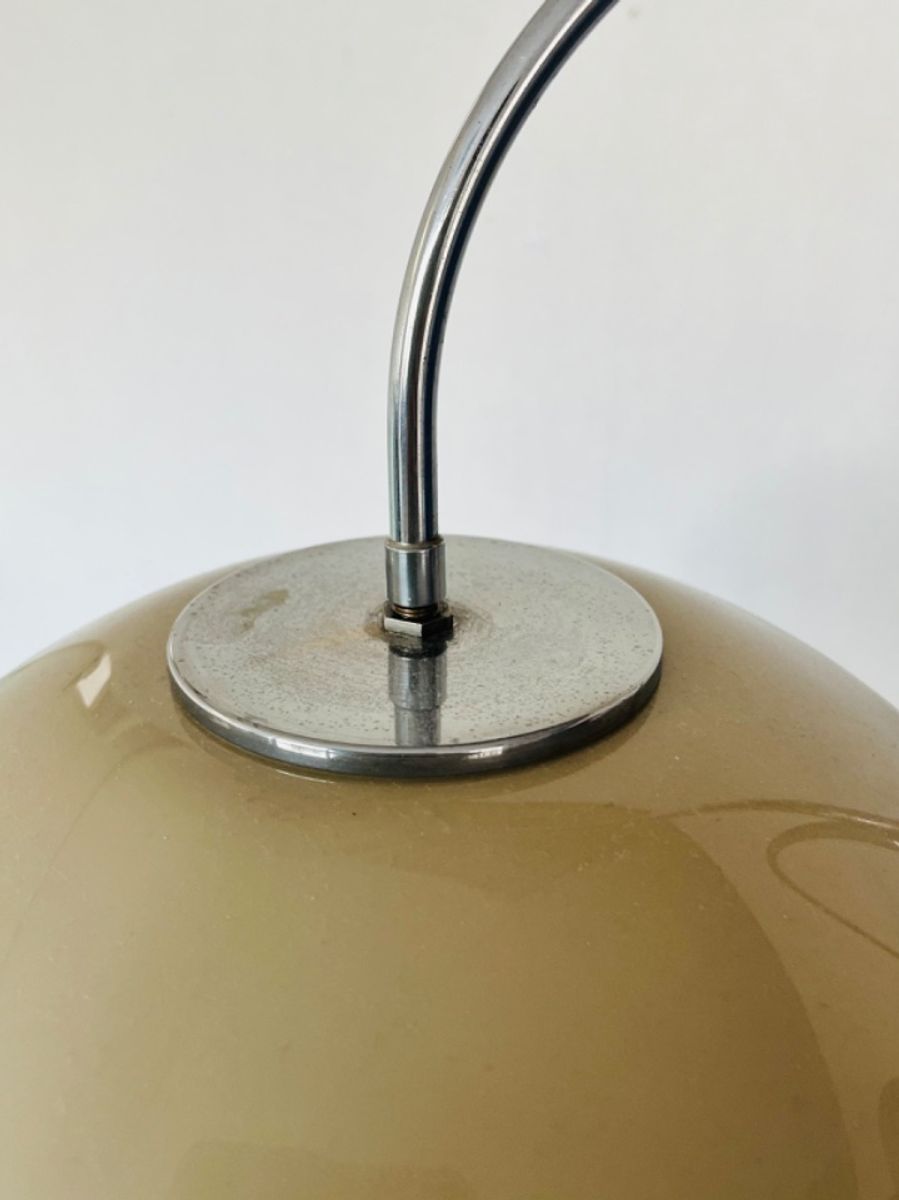 Vintage Artifort Double Arc Mushroom Space Age Wall Lamp image 2