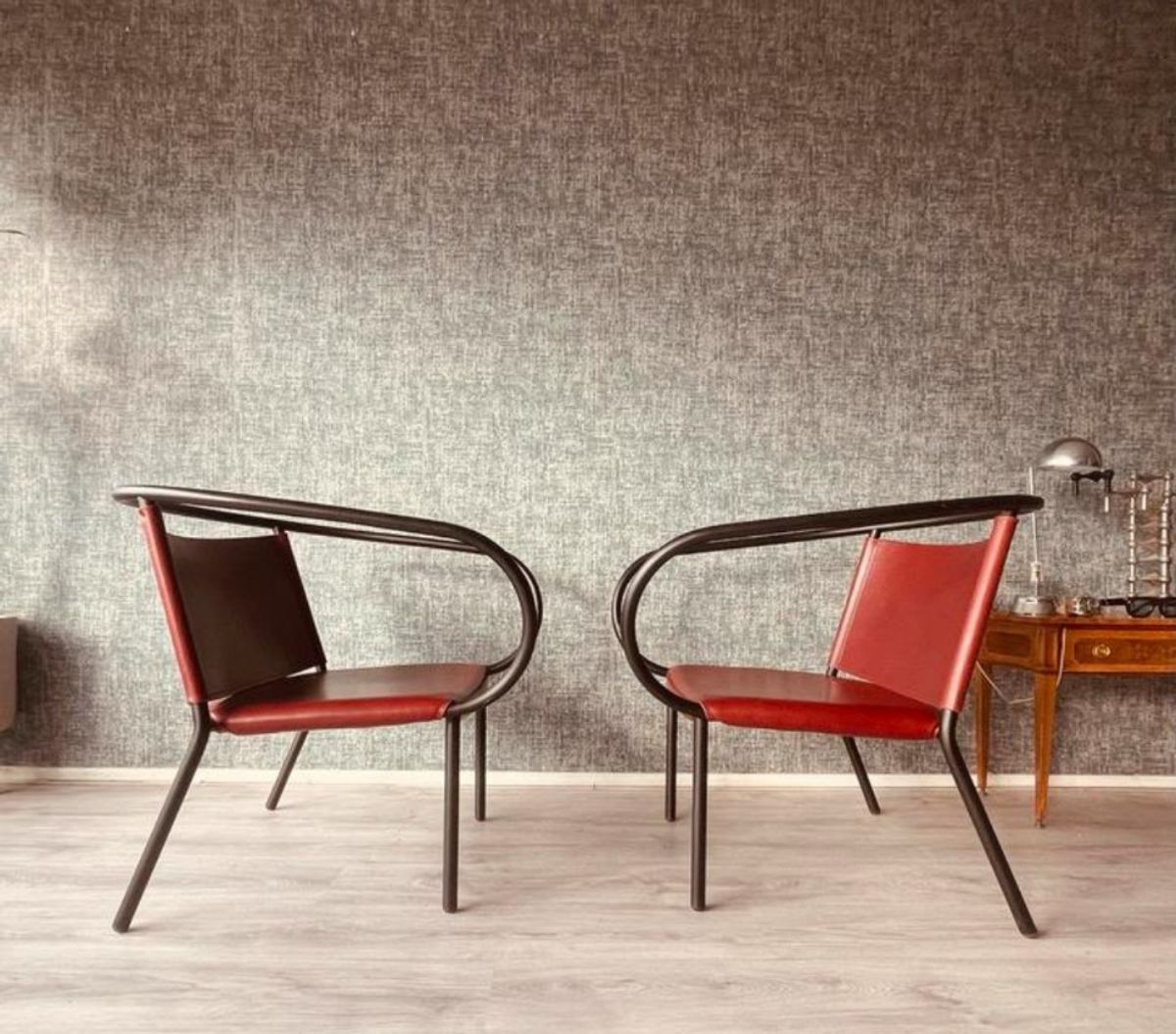 2x Danish Design- Afteroom Lounge Chair, Cognac Leather, Menu image 6