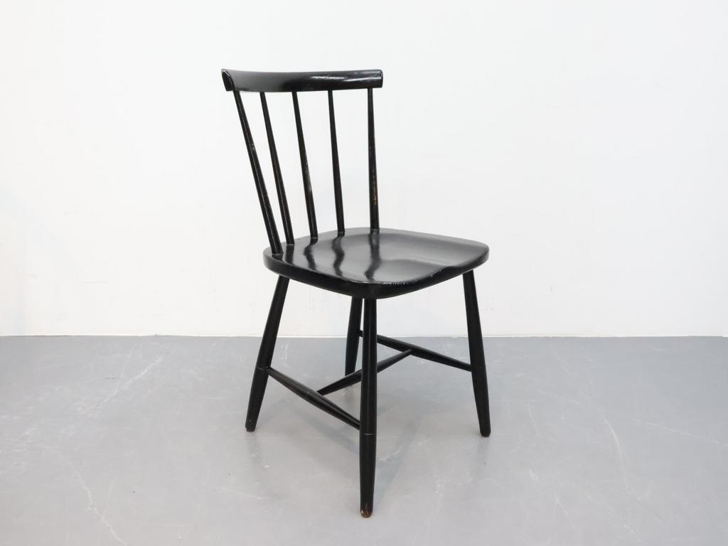 Vintage Spijlenstoelen | 13 Stuks | Hout image 3