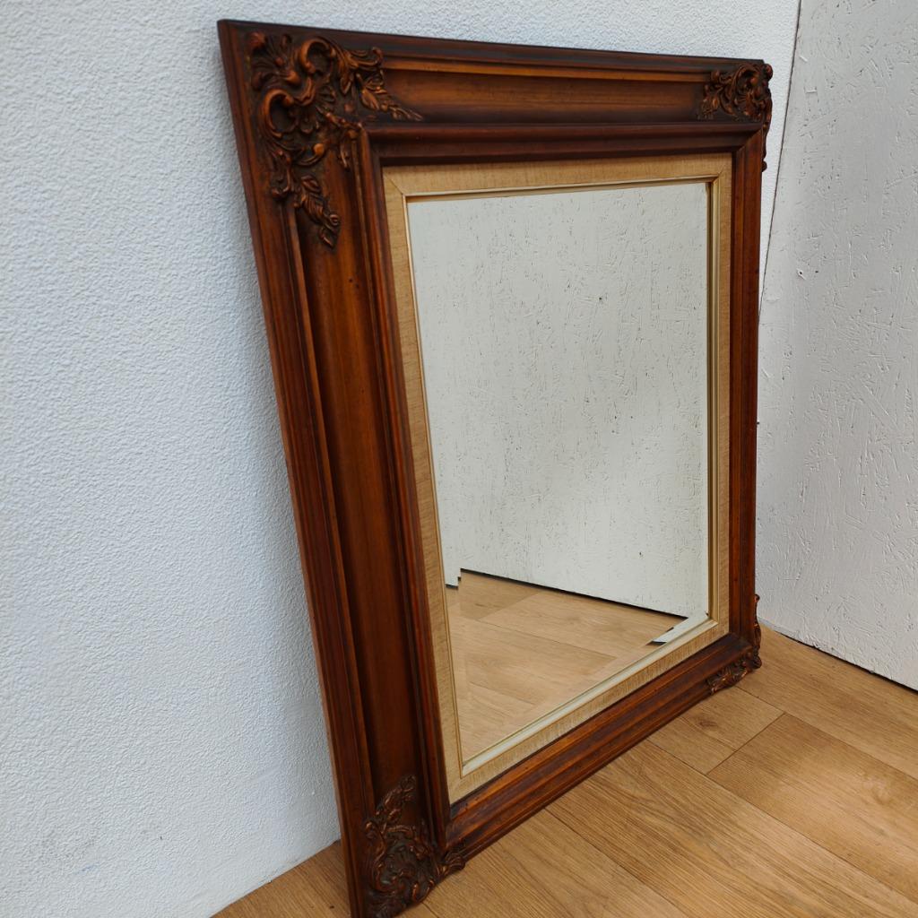 Grote Vintage Hollywood Regency Barok Rococo Spiegel image 16
