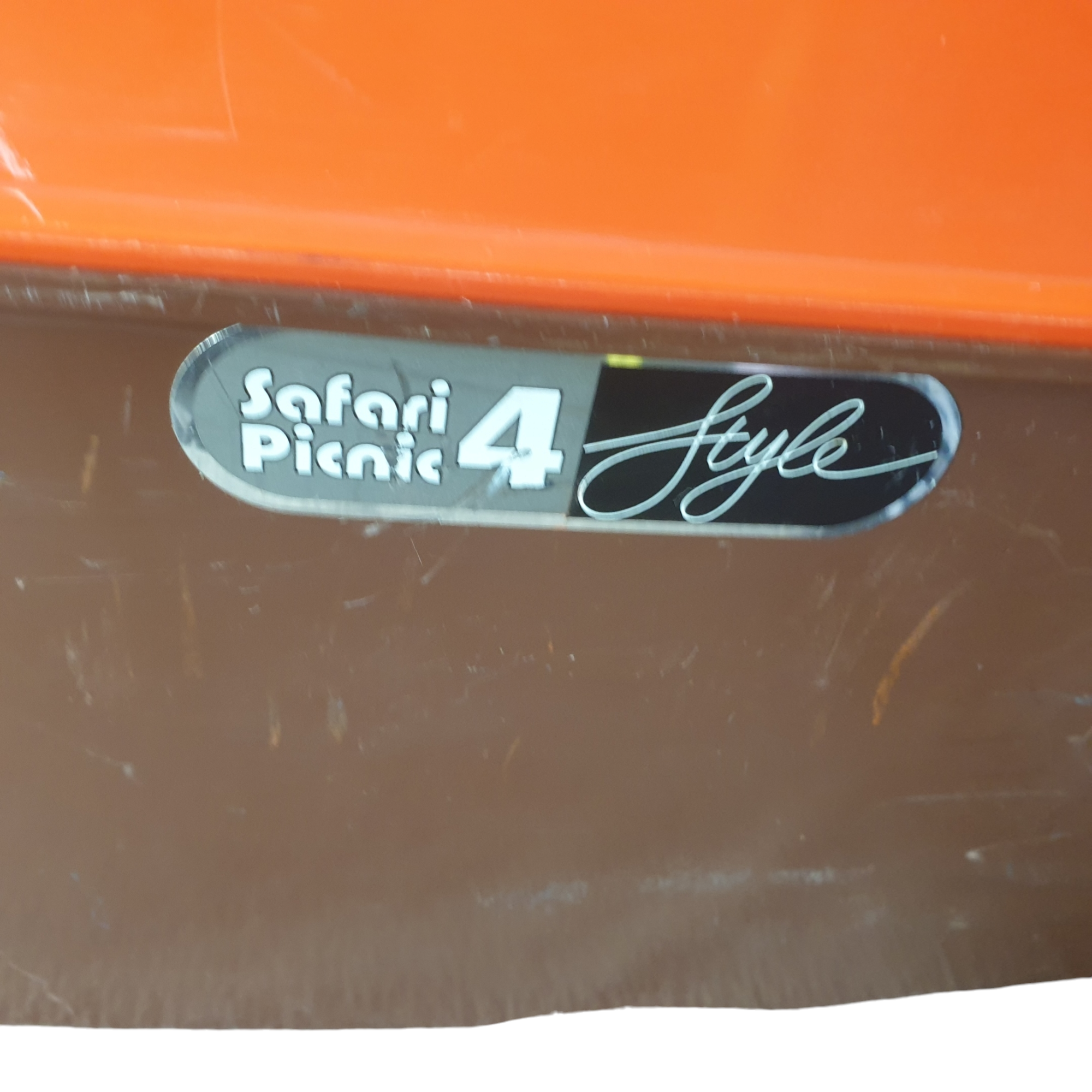 Retro Picknickset Safari Style Oranje Bruin Voor Vw T2? image 11