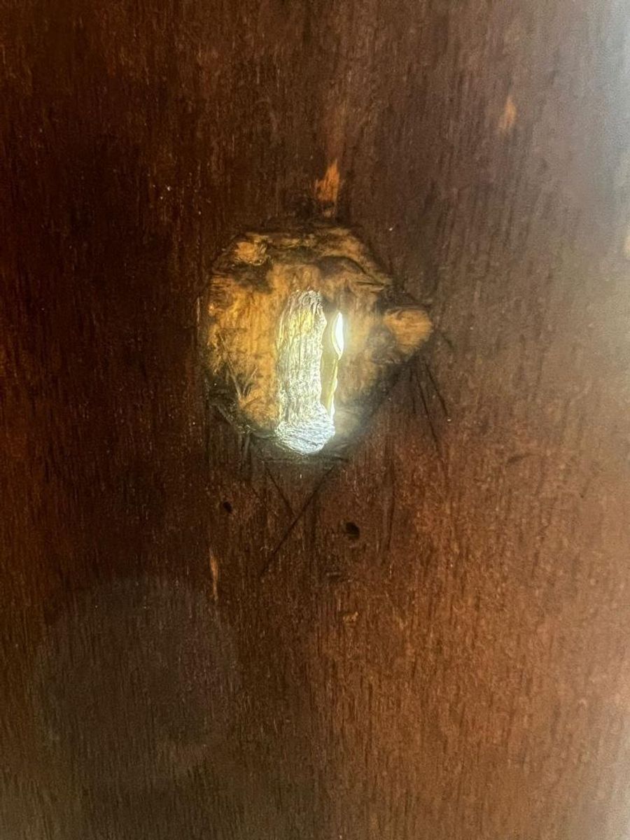 Vintage Dressoir / Retro Lange Extra Diepe Kast Donker Hout image 16
