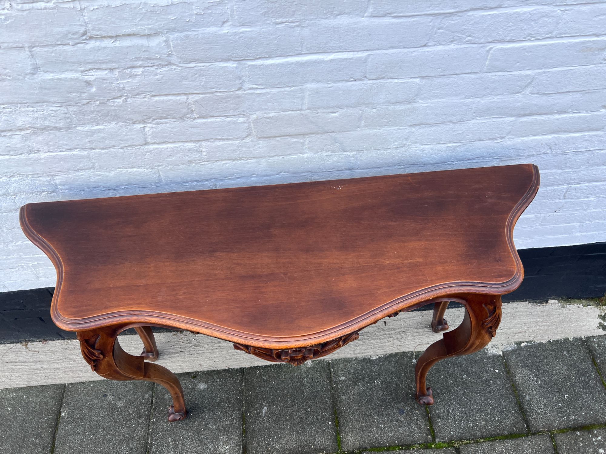 Mooie Grote Geschulpte Sidetable, Opengewerkt, 110 Cm Breed image 8