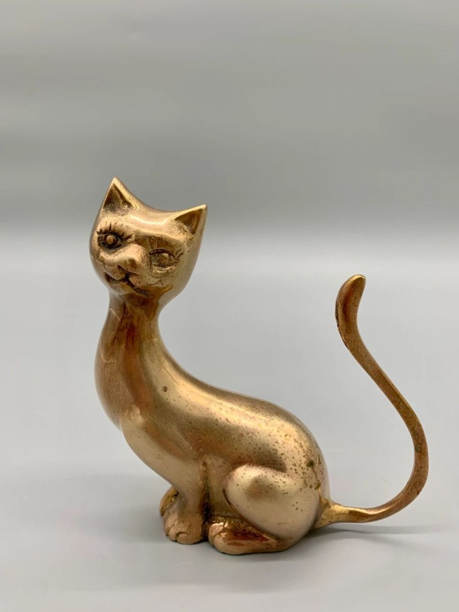 Grote Messing Poes image 3