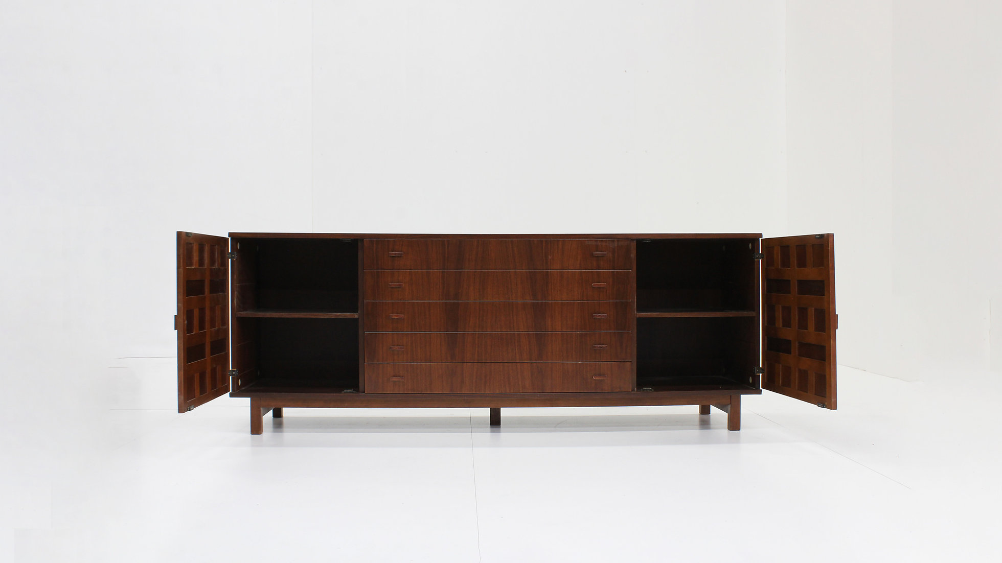 Spanish Brutalist Sideboard Dressoir image 9