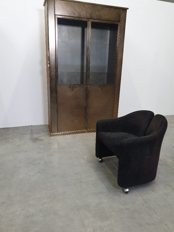 Vintage Eugenio Gerli Tecno "142" Fauteuils, Jaren 60, Italië Mobiel Corduroy image 12