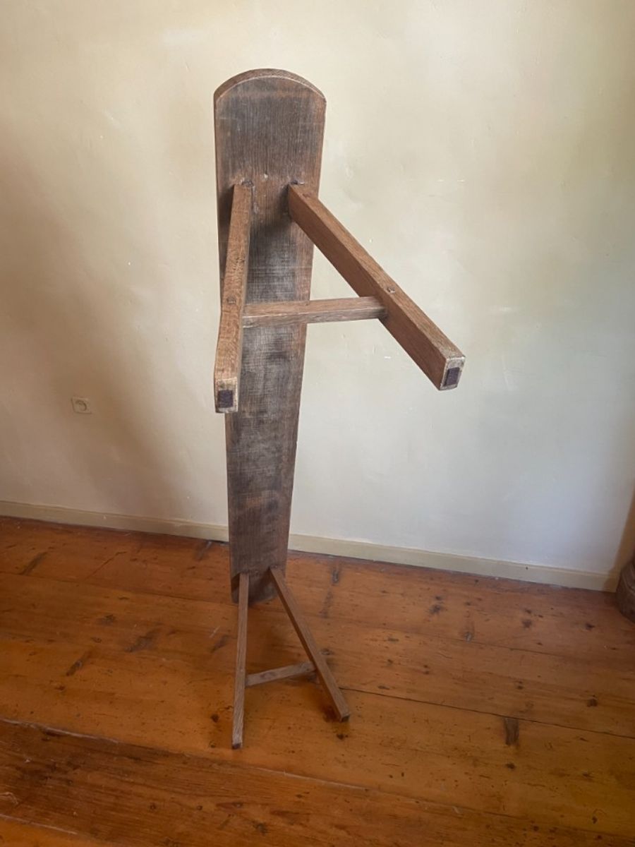 Lange Ranke Bank Kerkbank Eiken 153 Cm. Frans image 2