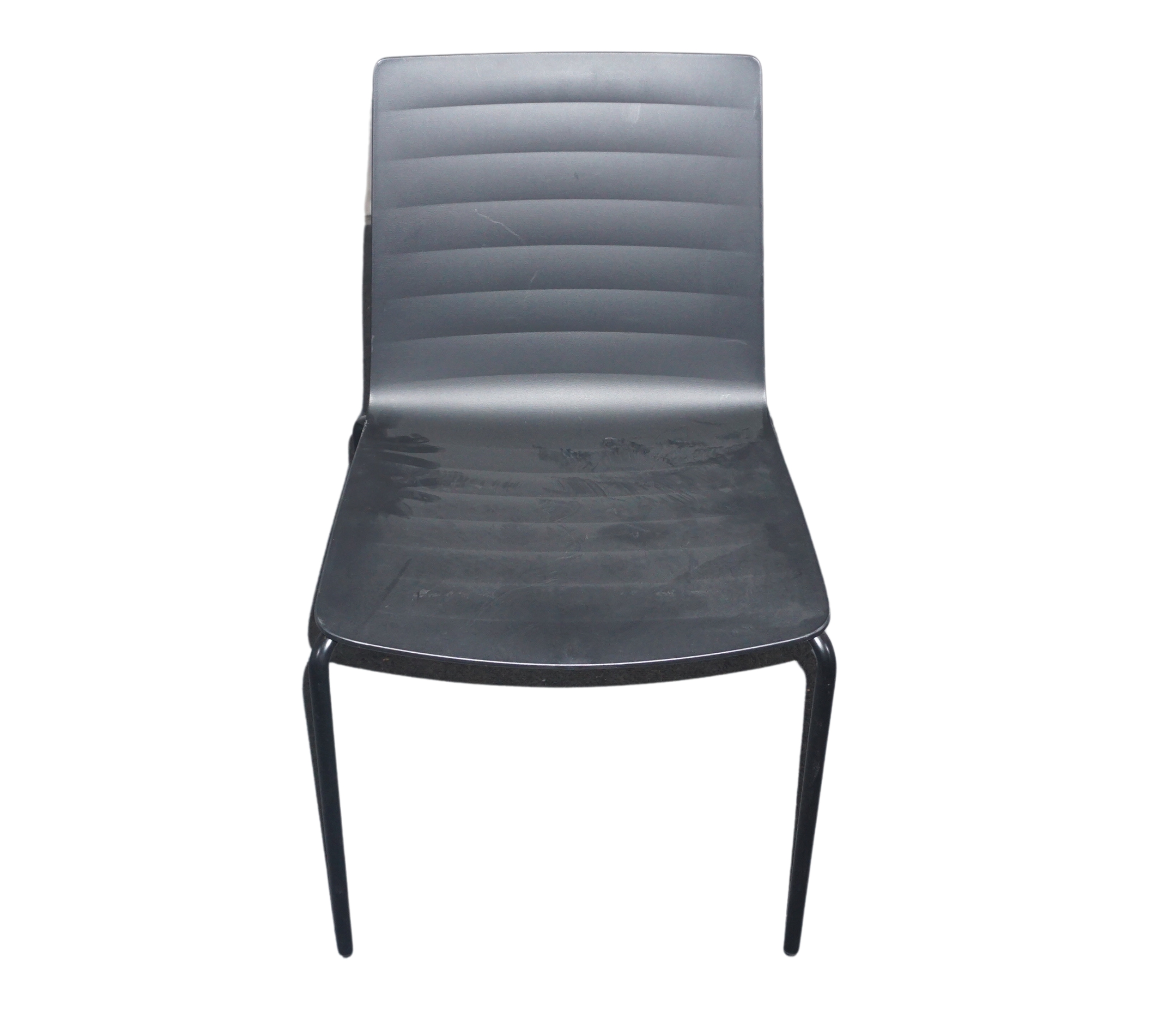 Andreu World Flex Chair Aluminium Zwart image 9