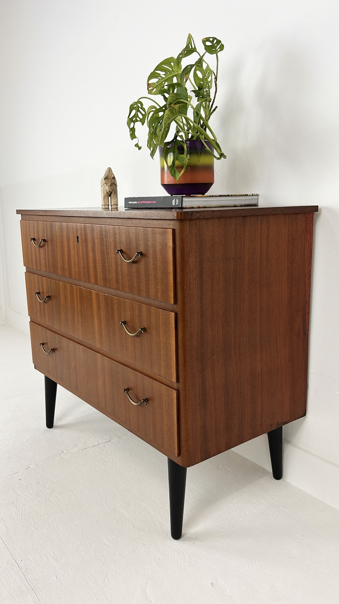 Scandinavisch Vintage Teak Fineren Ladekast Stenvo image 7