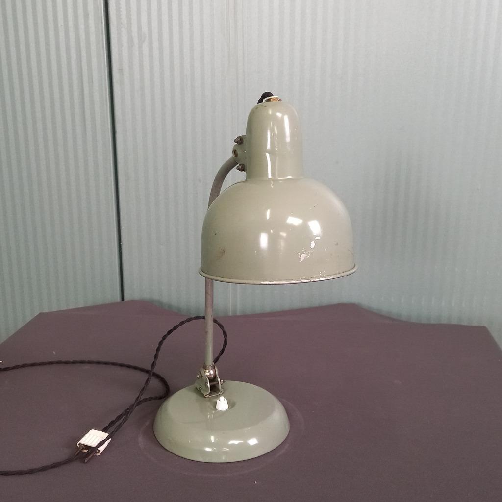 Bureaulamp Militair Met Kogelgewricht (Vintage) image 7