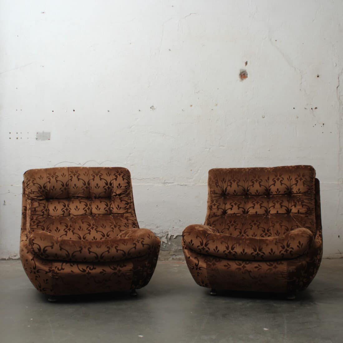 Bankstel Met Fauteuils | Bruin image 7