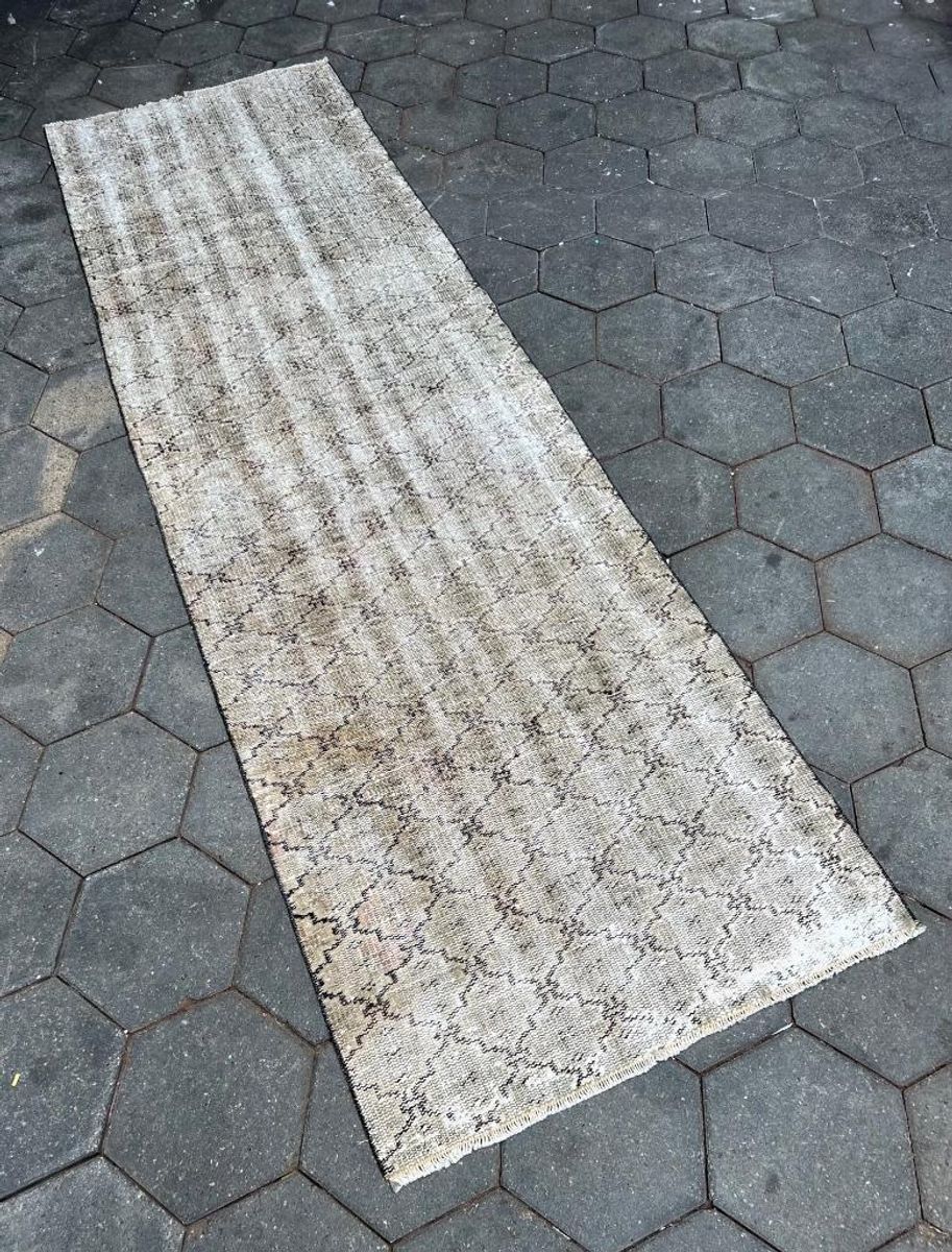 Vintage Yuruk Vloerkleed/ Loper 75 X 285 Cm, 1960's image 3