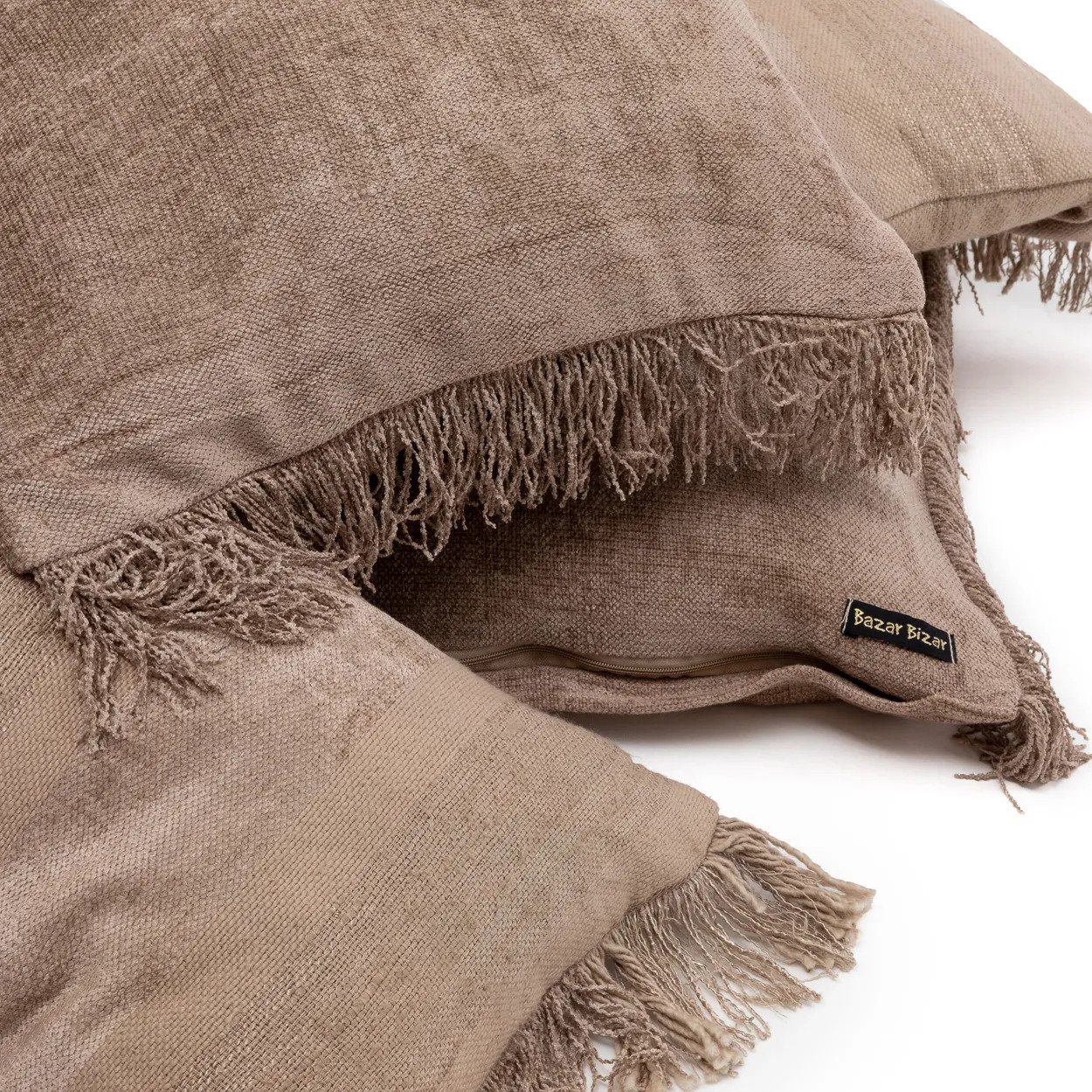 Bazar Bizar | De Oh My Gee Kussenhoes - Concrete Velvet - 40x40 image 8