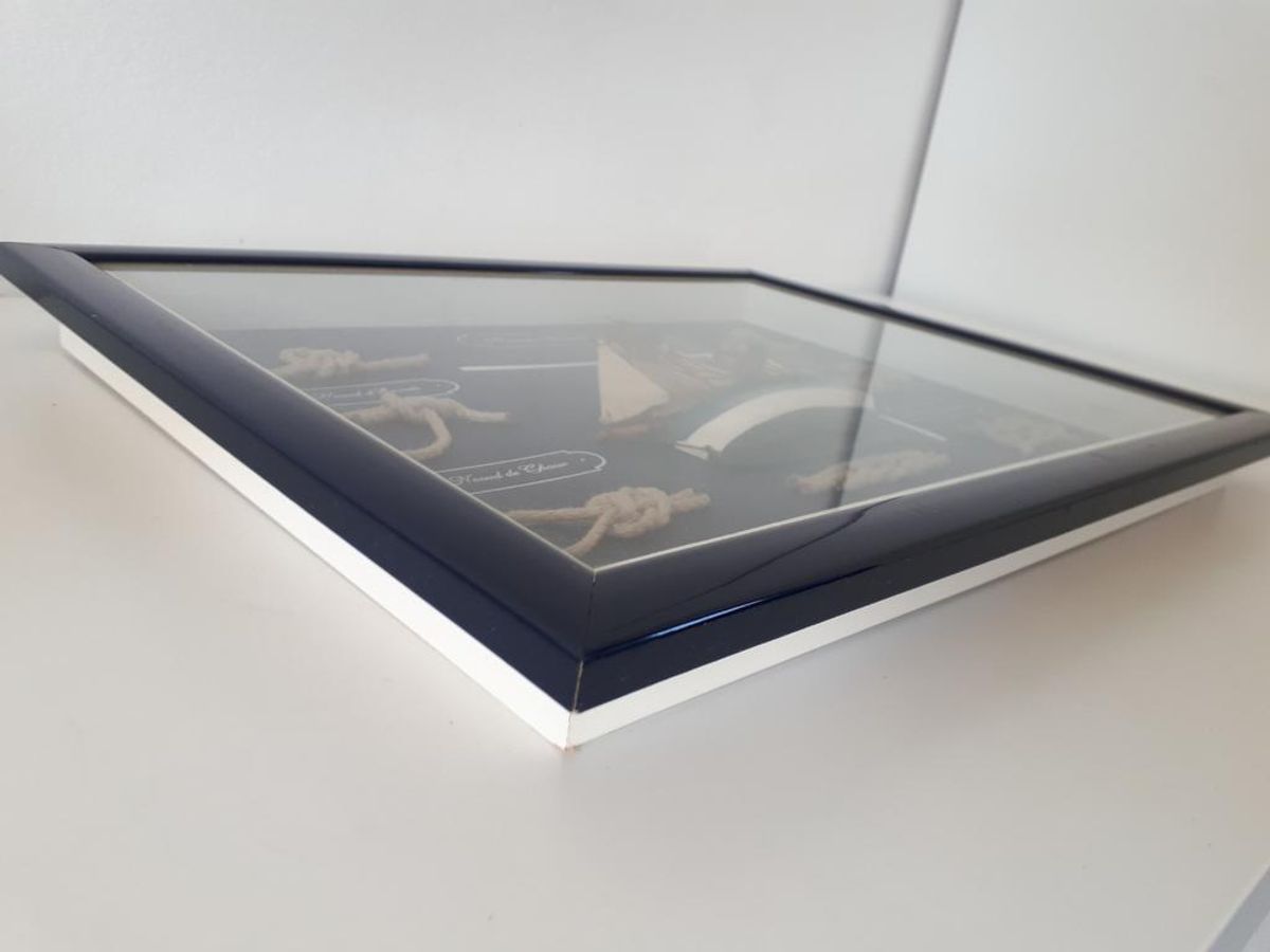 Maritime Boot Knoop Schilderij Vitrine Showkast Wandkast image 5