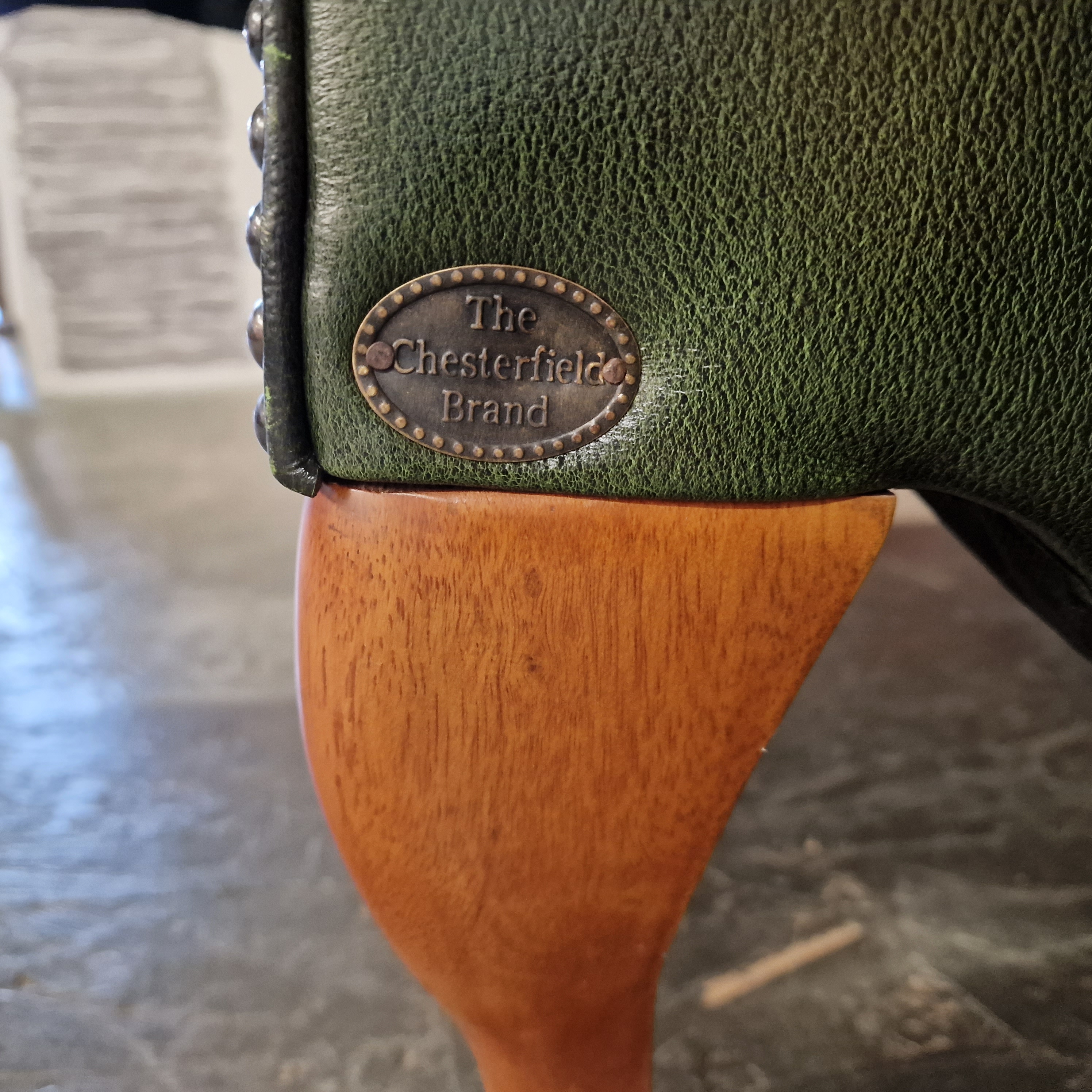 Chesterfield Lazychester Relaxfauteuil (m) - Antiek Limoen Groen Met Knopenzit image 5