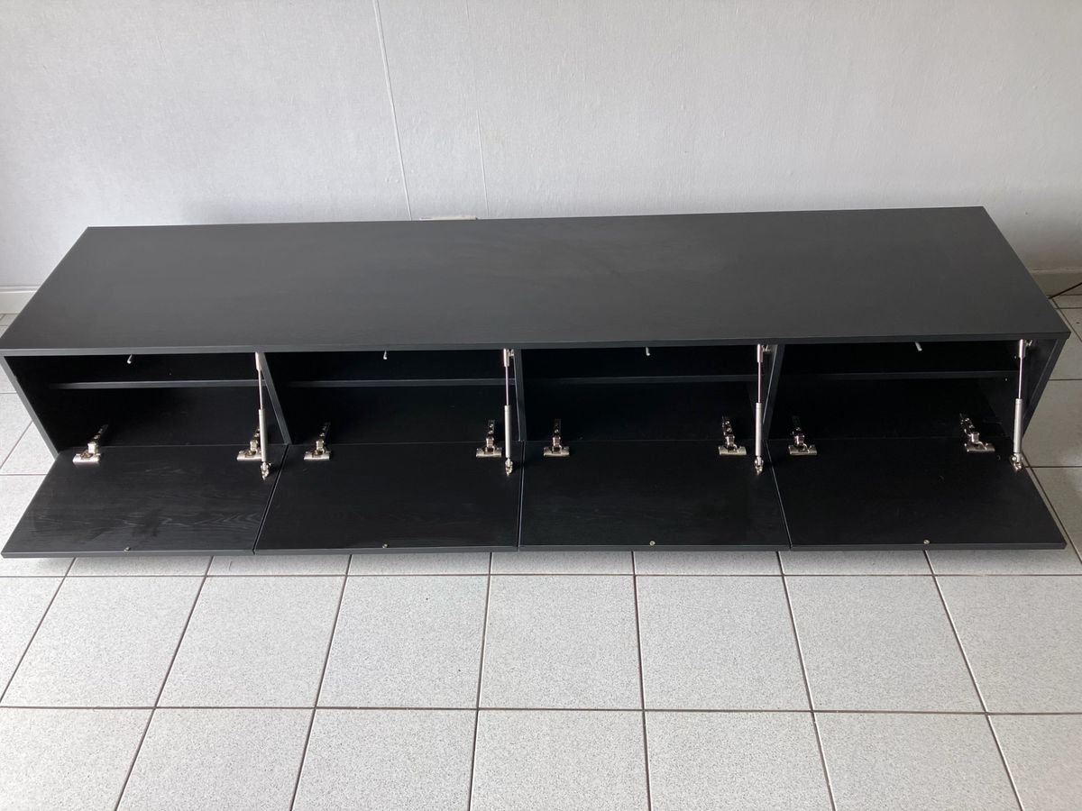 Zwarte Moderne Tv Kast 200cm image 3