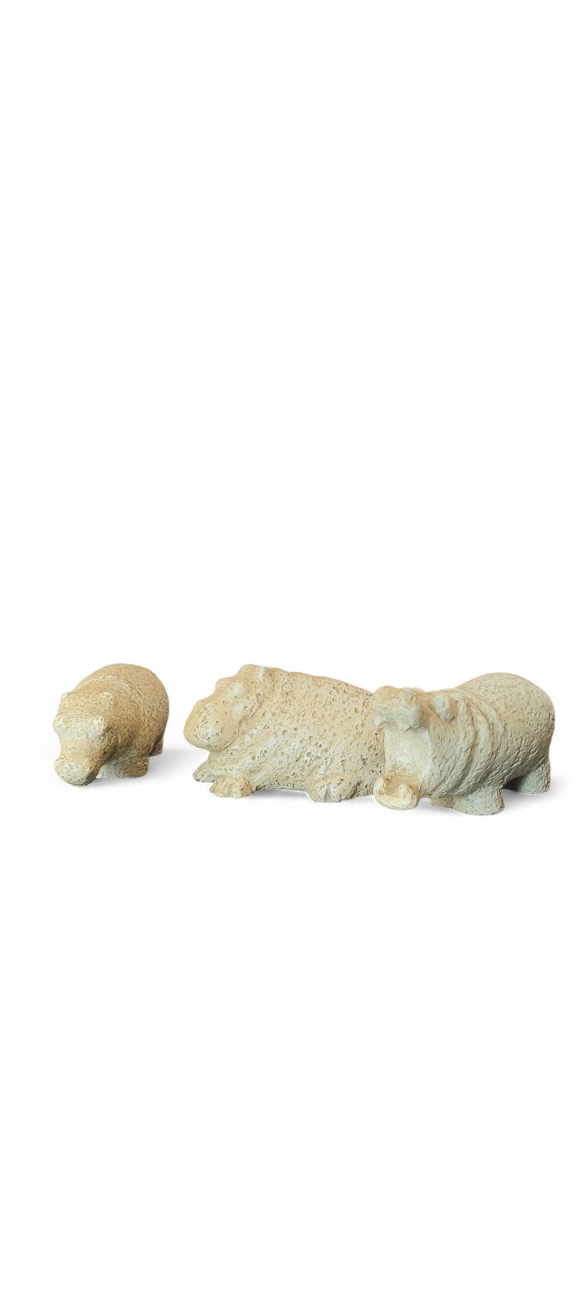 Orhan Otay Vintage Nijlpaard Sculpturen image 10