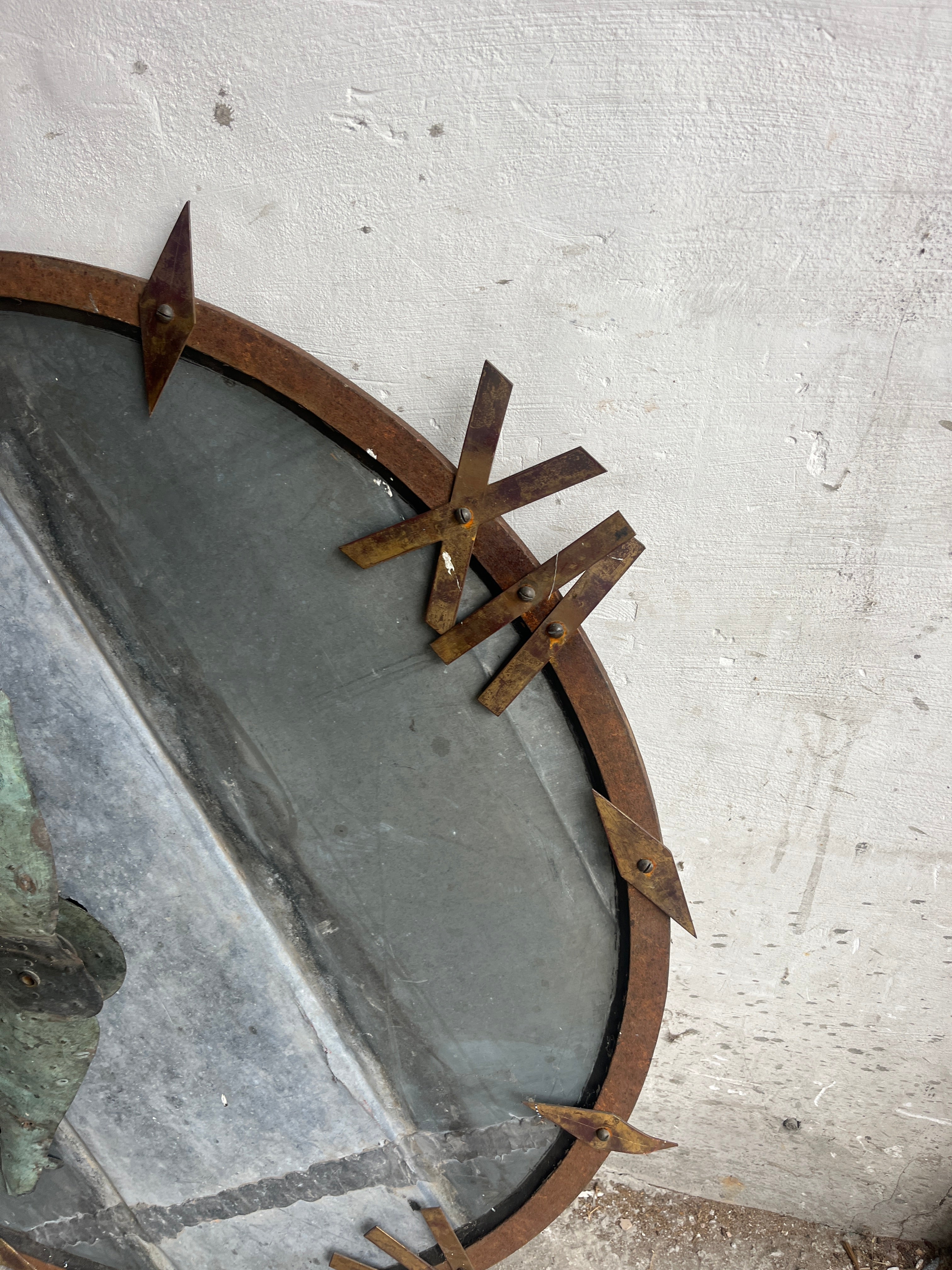 Large Industrial Clock Face (ø104cm) image 5