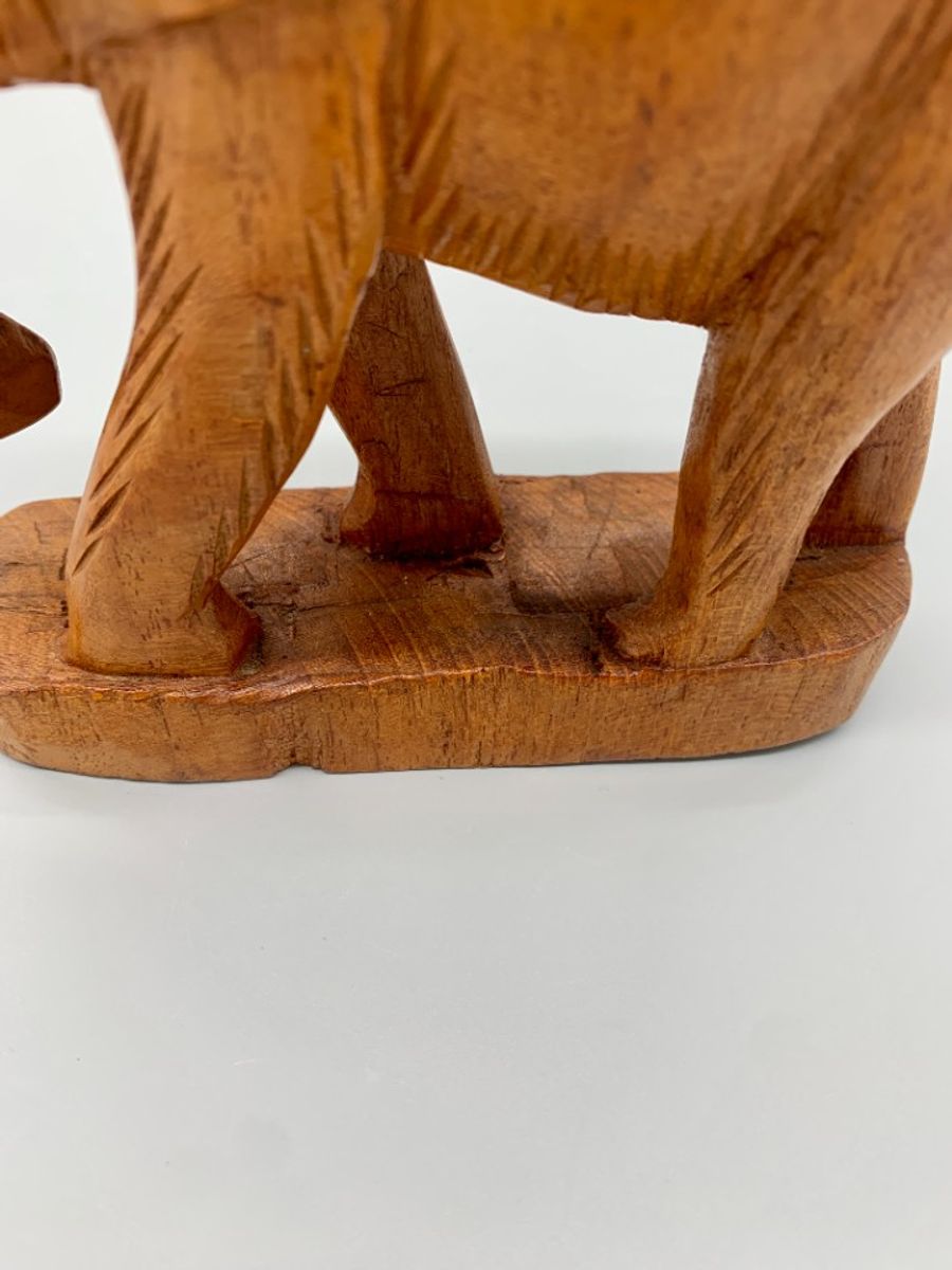 Vintage Houten Olifant Handwerk image 2