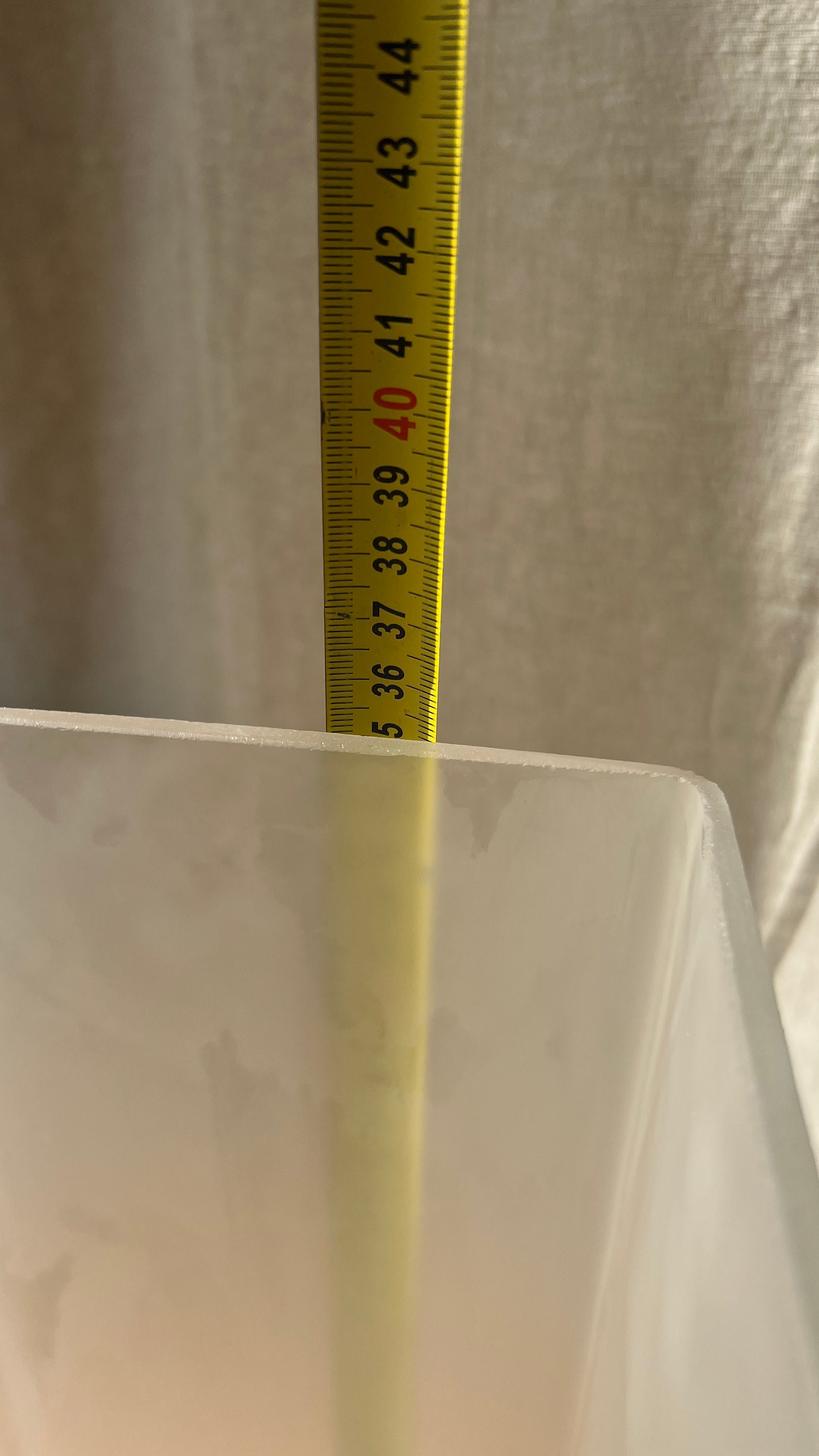 Grote Xl Vintage Frosted IKEA Tafel Lamp B0424 Grönö image 9