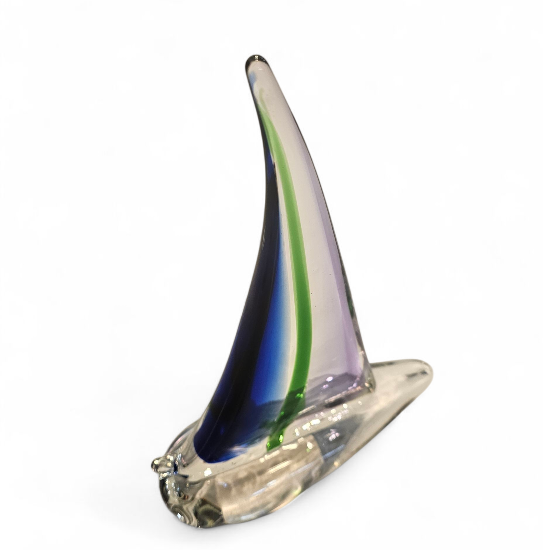 Murano Glass / Sailing Boat / 1980s image 11