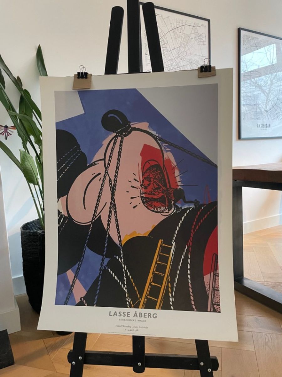 Lasse Åberg – "seriekopplingar", 1988. image 11