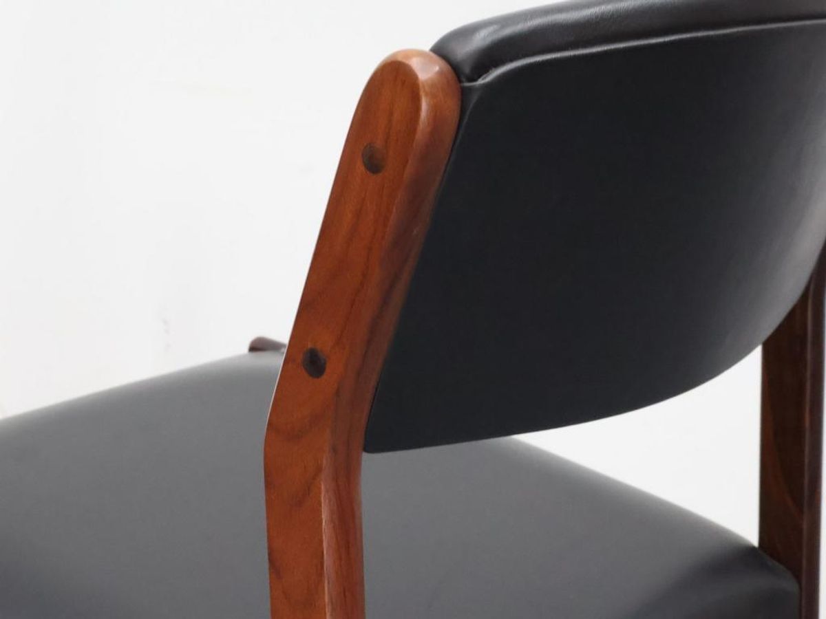 Vintage Eetkamerstoelen | Set Van 6 | Palissander image 7