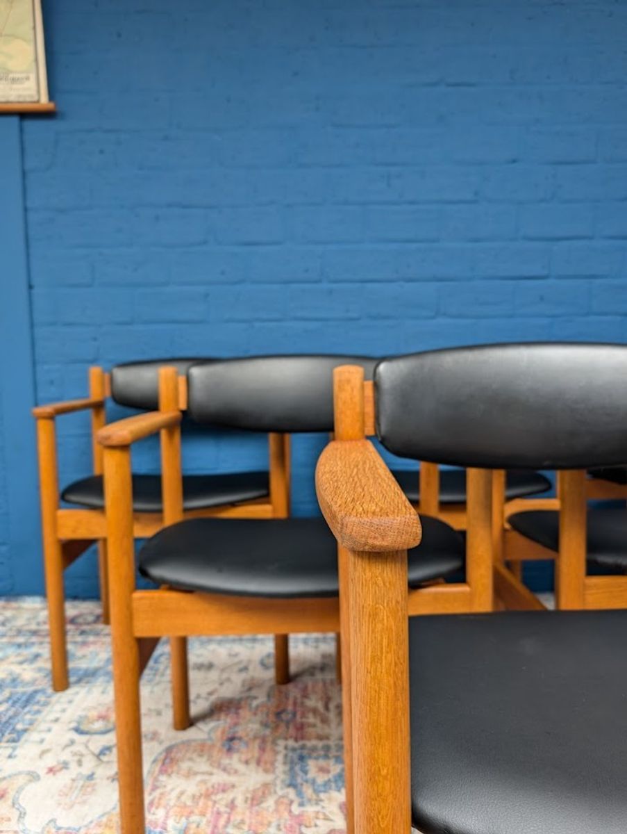 6x Deens Design Stoelen, Jørgen Bækmark, Fdb Møbler image 5