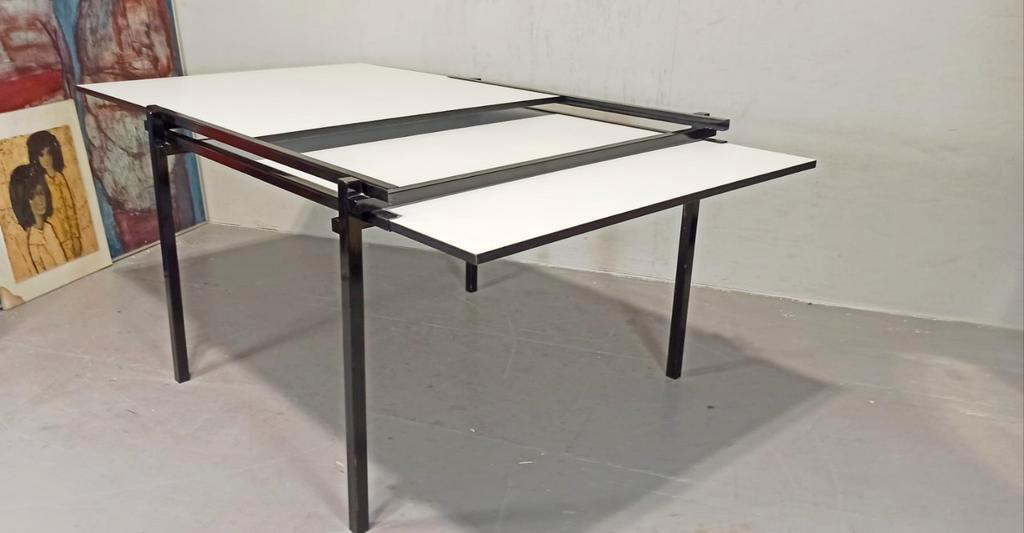 Vintage Mets & Co Uitschuifbare Eettafel, Dutch Design image 19