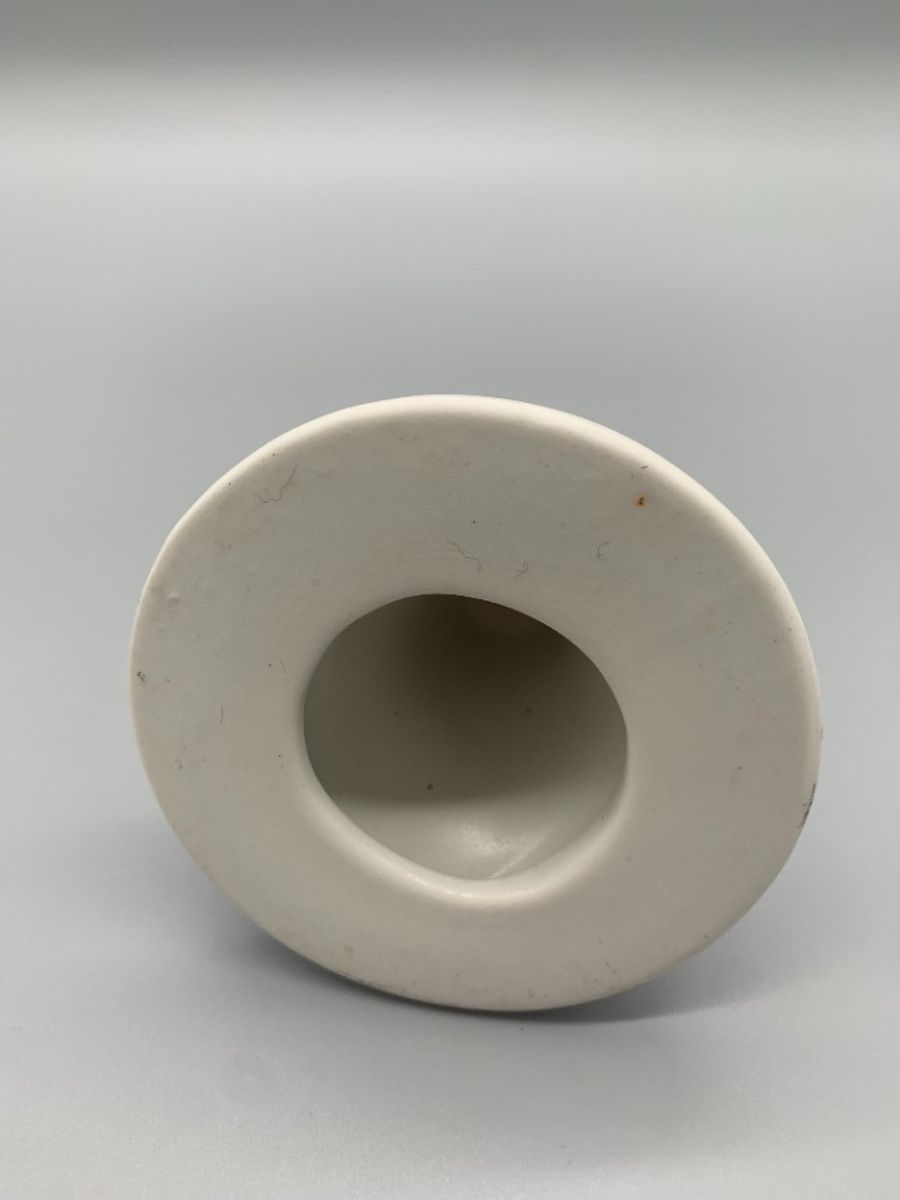 Kandelaar Porselein Blauw Wit Rond image 3