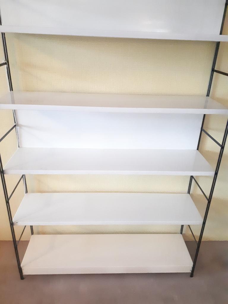 Vintage Metalen Wandkast Tomado Stijl Vintage Boekenkast image 13
