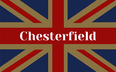 Chesterfield Brighton Fluweel – 3-seater – Paars/roze image 3