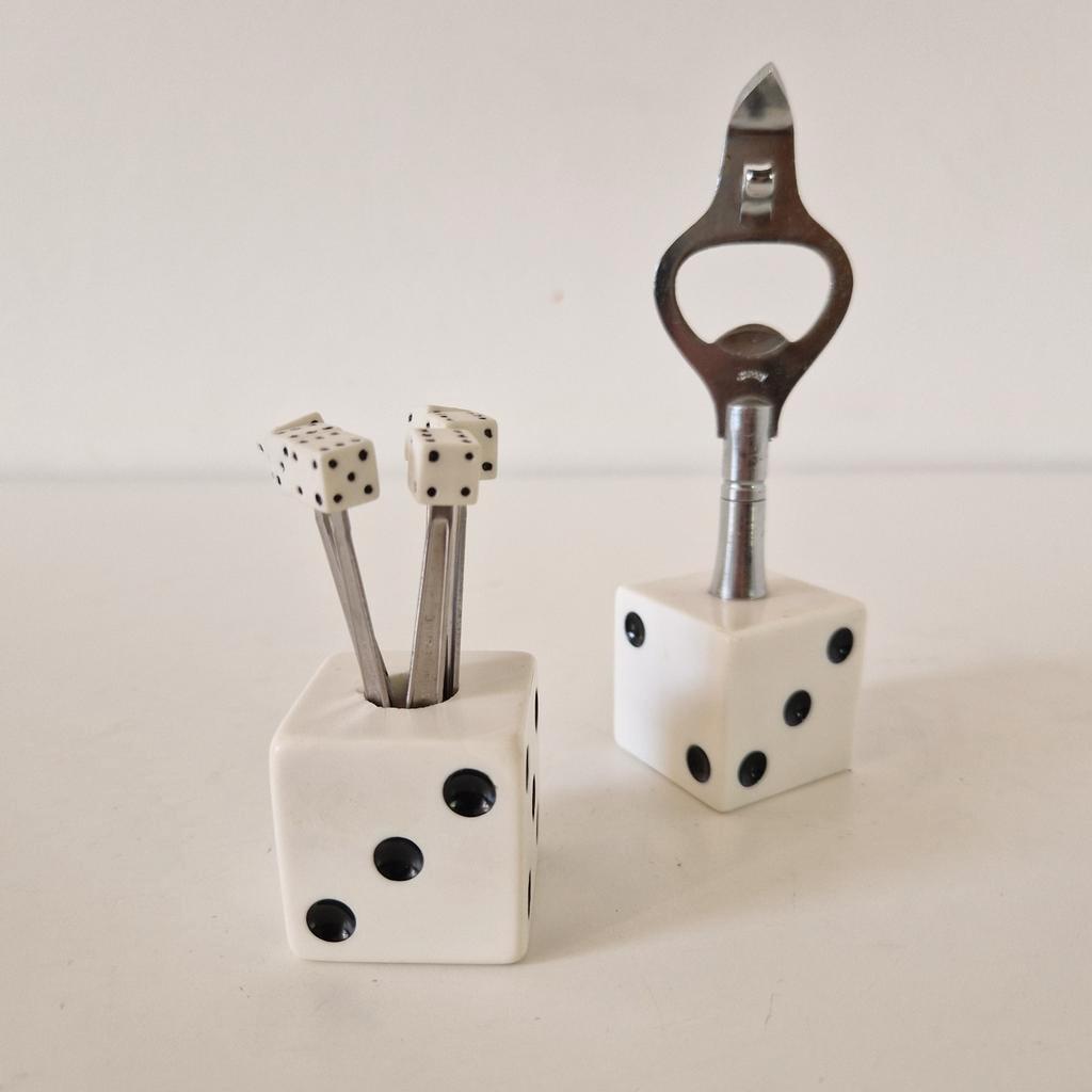 Fifties Style Bar Items Dobbelsteen Pub Cafe Opener Baf Set image 3