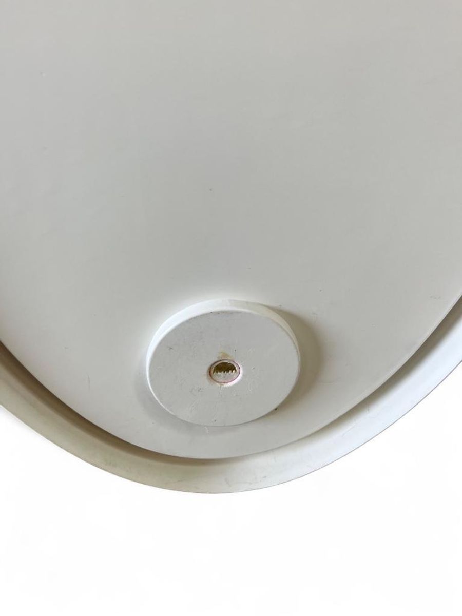Vintage Ovalen Spiegel – Minimalistisch Design - Space Age image 5