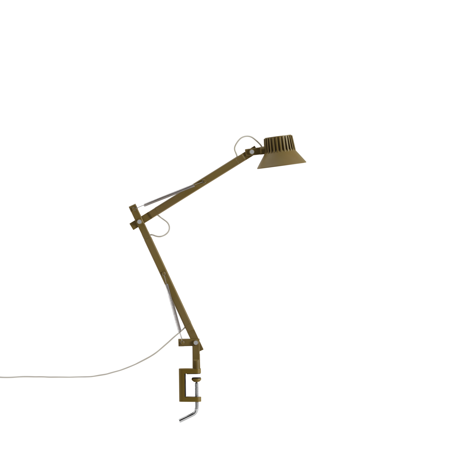 Muuto / Dedicate Table Lamp / Clamp / Brown Green image 2