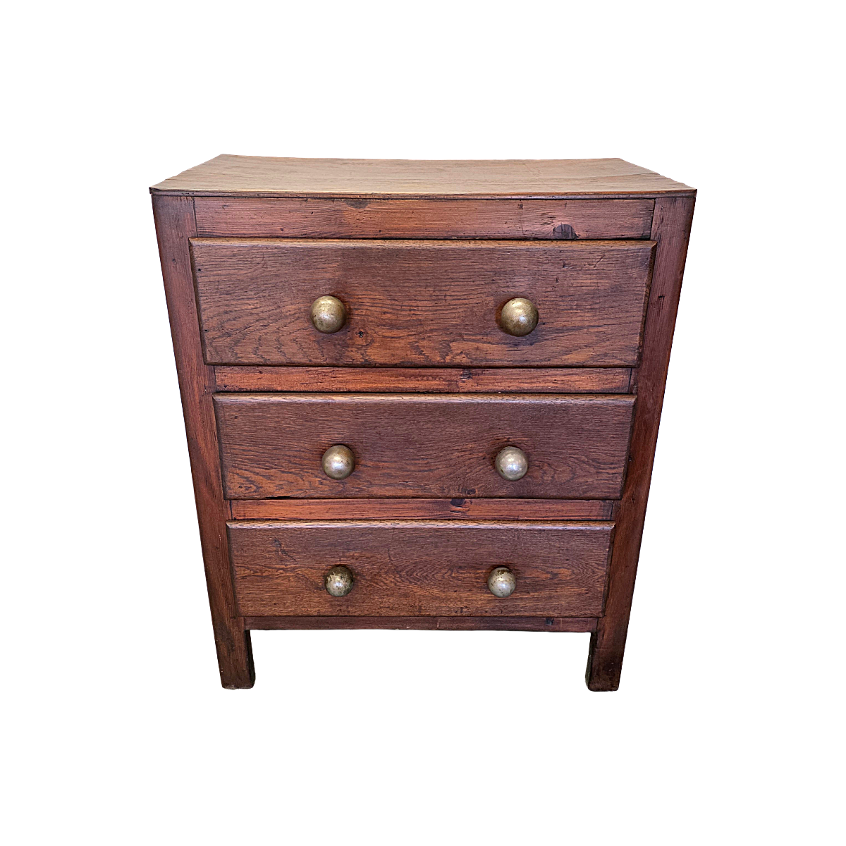 Oude Franse 3 Laden Commode, Circa 1940 image 2