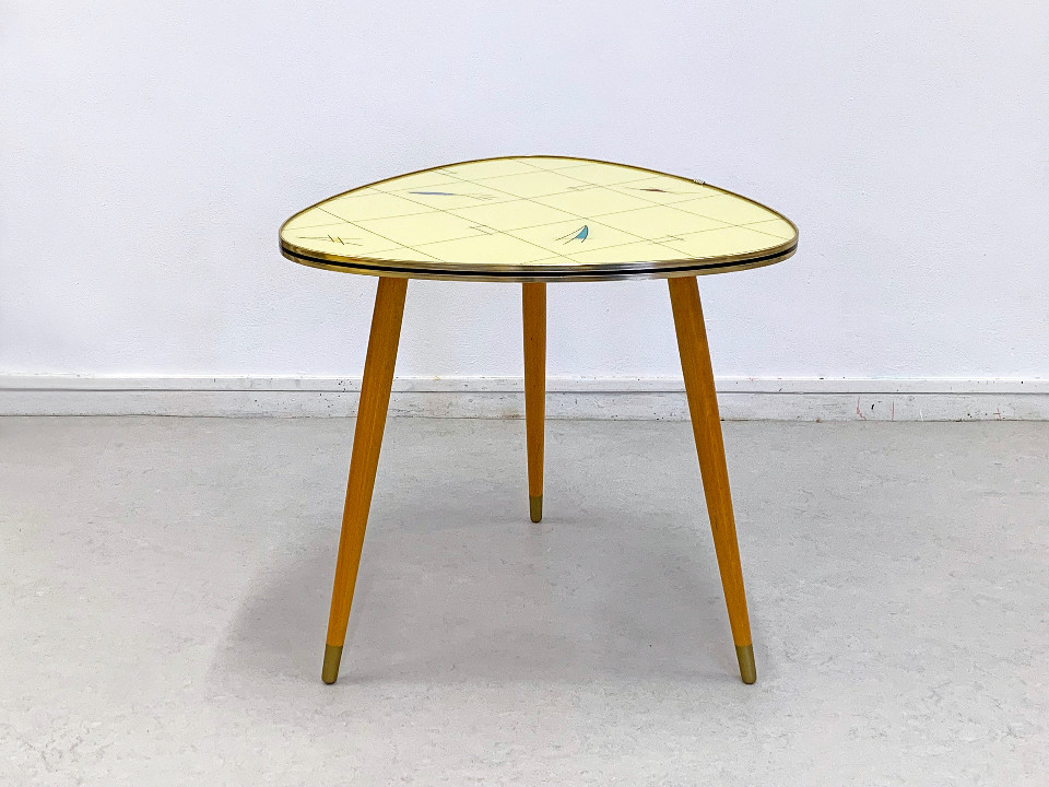 Grote Vintage Tripod Salontafel image 5