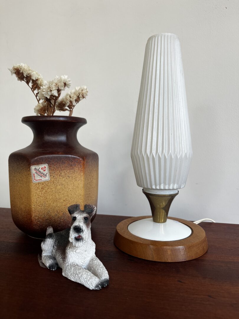 Fifties Opaline Table Lamp image 6