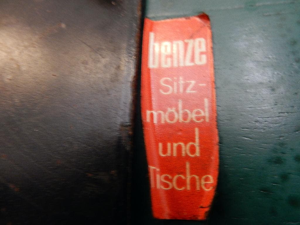 Vintage Eetkamerstoel Jaren 60/ 70 Design Plywood Benze image 12